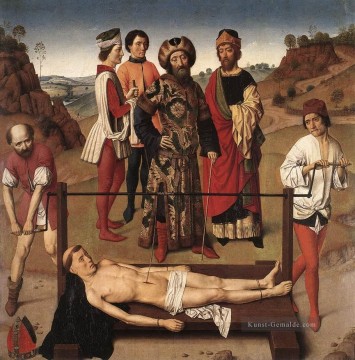  martyrium - Martyrium von St Erasmus zentrale Platte Niederländische Dirk Bouts